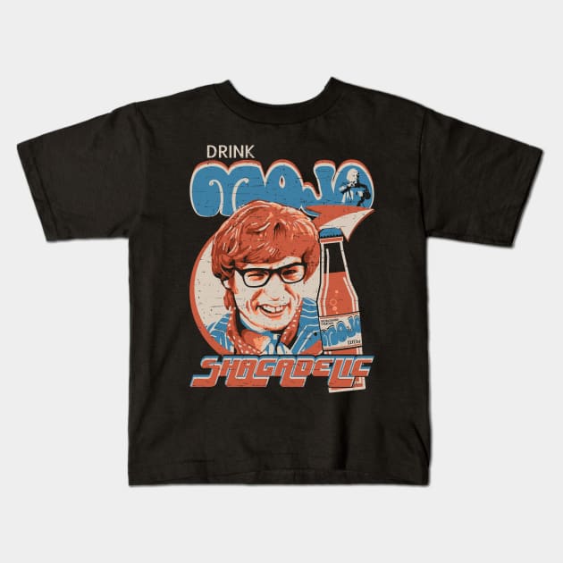 Austin Powers Mojo Kids T-Shirt by Moovie